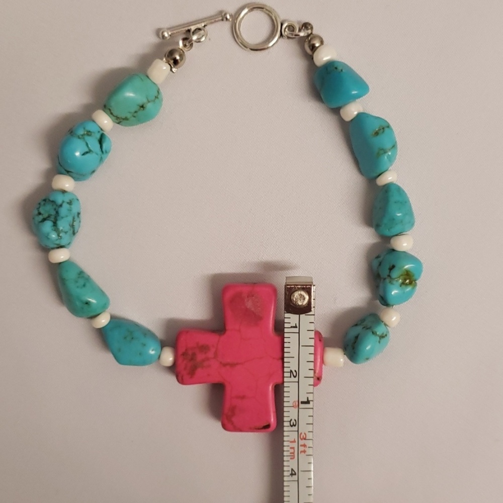 💕8" Toggle Southwestern bracelet - Picture 3 of 3